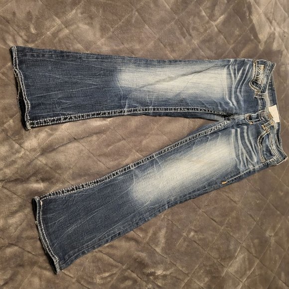 Big Star Vintage Collection Women's Liv Boot Jeans, Blue, 28R - Picture 5 of 11